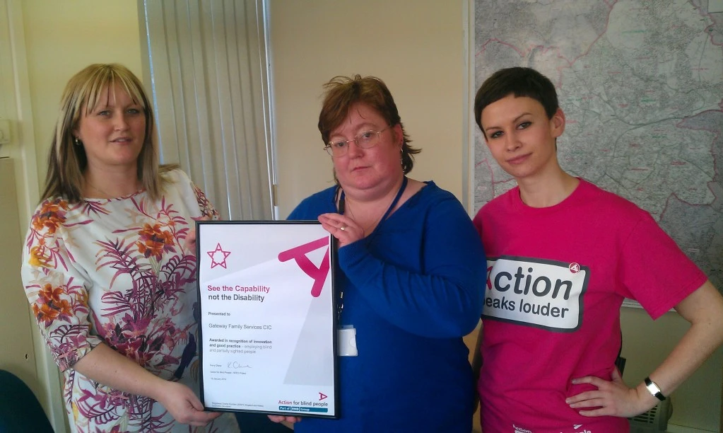 Gateway Wins Award for Reducing Barriers to Employment
