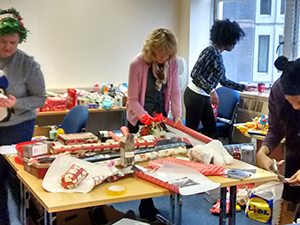 Record numbers of donated Christmas hampers go out to clients
