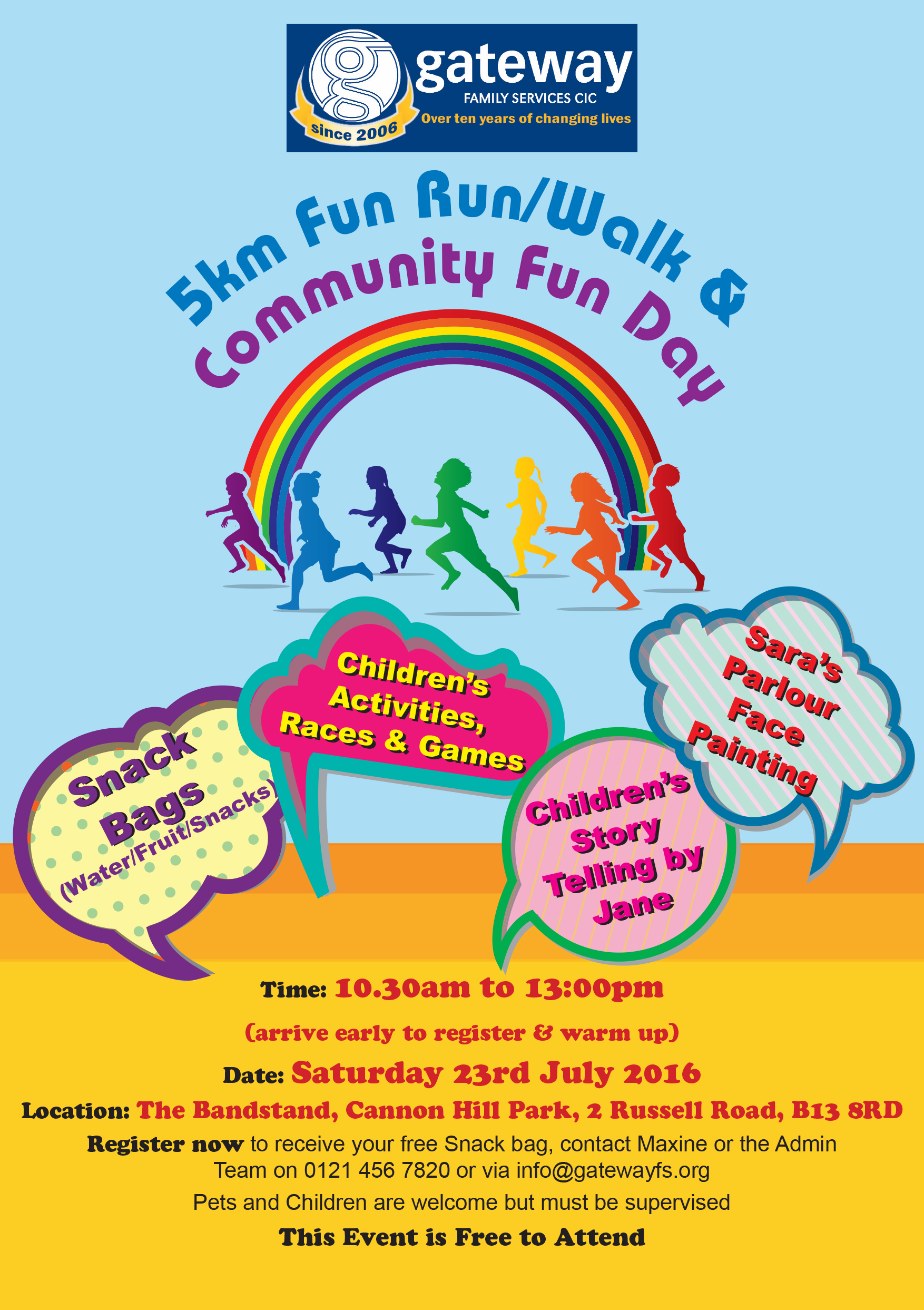 Not just a Fun Run – a day out with a difference!