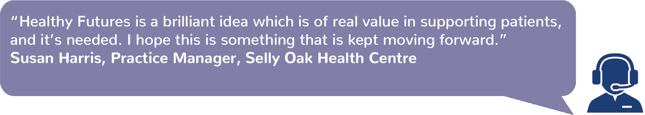 Taking a risk to invest in people’s Healthy Futures