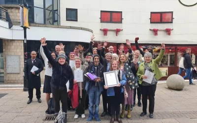 Martineau Gardens receives the Queen’s Award for Voluntary Service