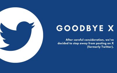 We’ve decided to step back from using X (formerly Twitter)